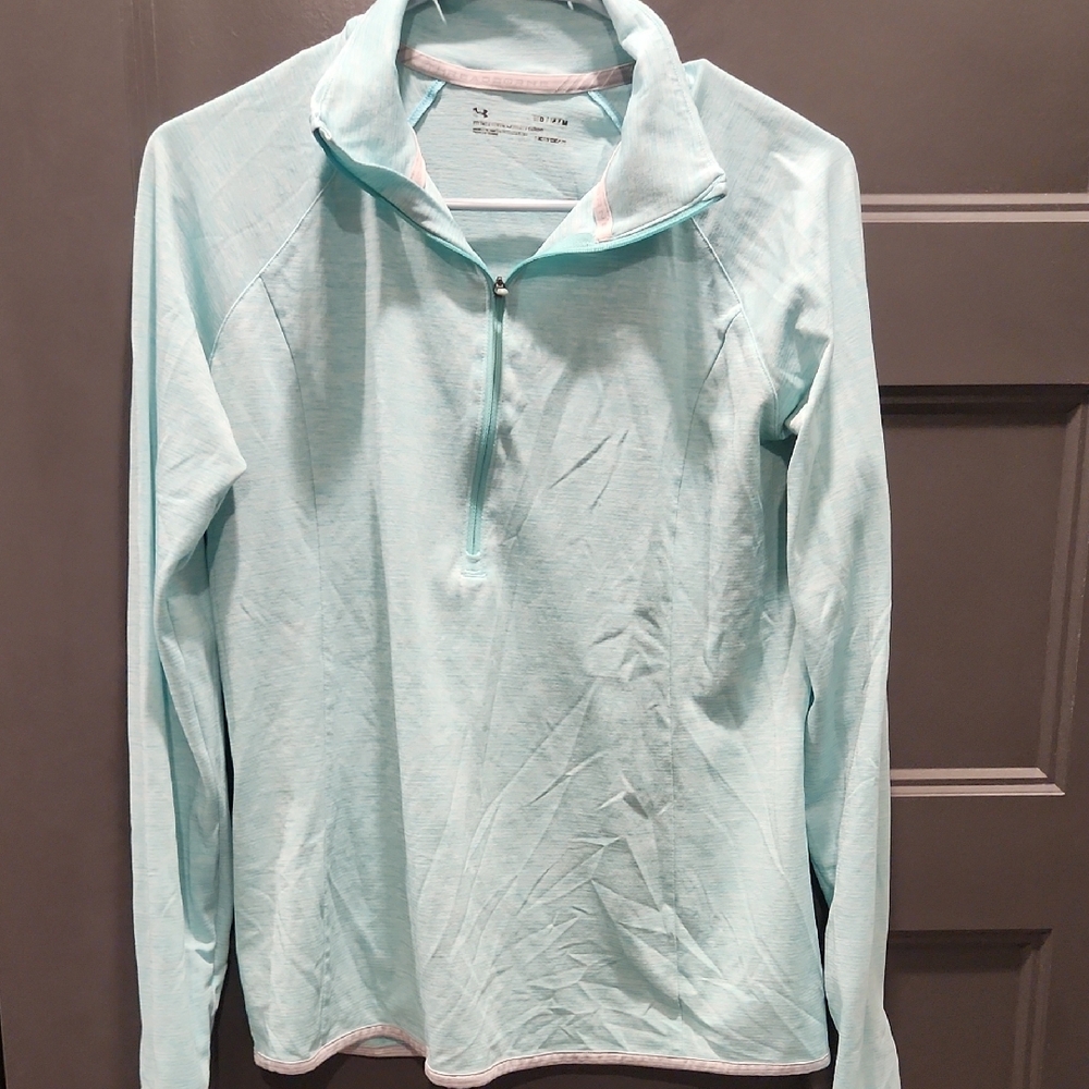 Under Armour Blue Quarter-Zip Pullover